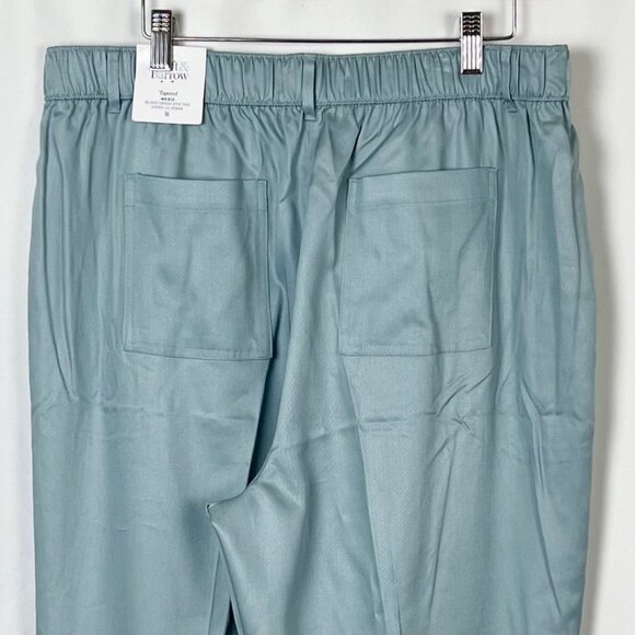 Croft & Barrow Womens Tapered Mid Rise Pants Size 16 Zapata Blue Relaxed Fit NWT - Picture 11 of 16